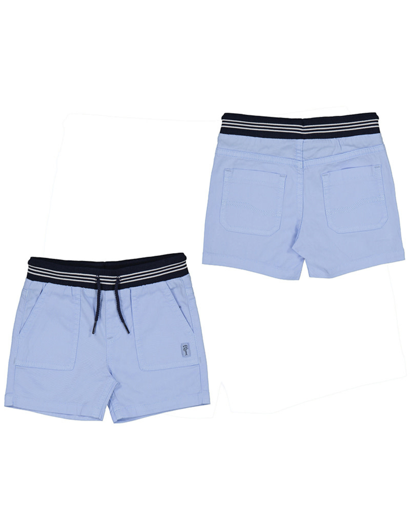 Mayoral Twill bermuda shorts Lightblue Baby