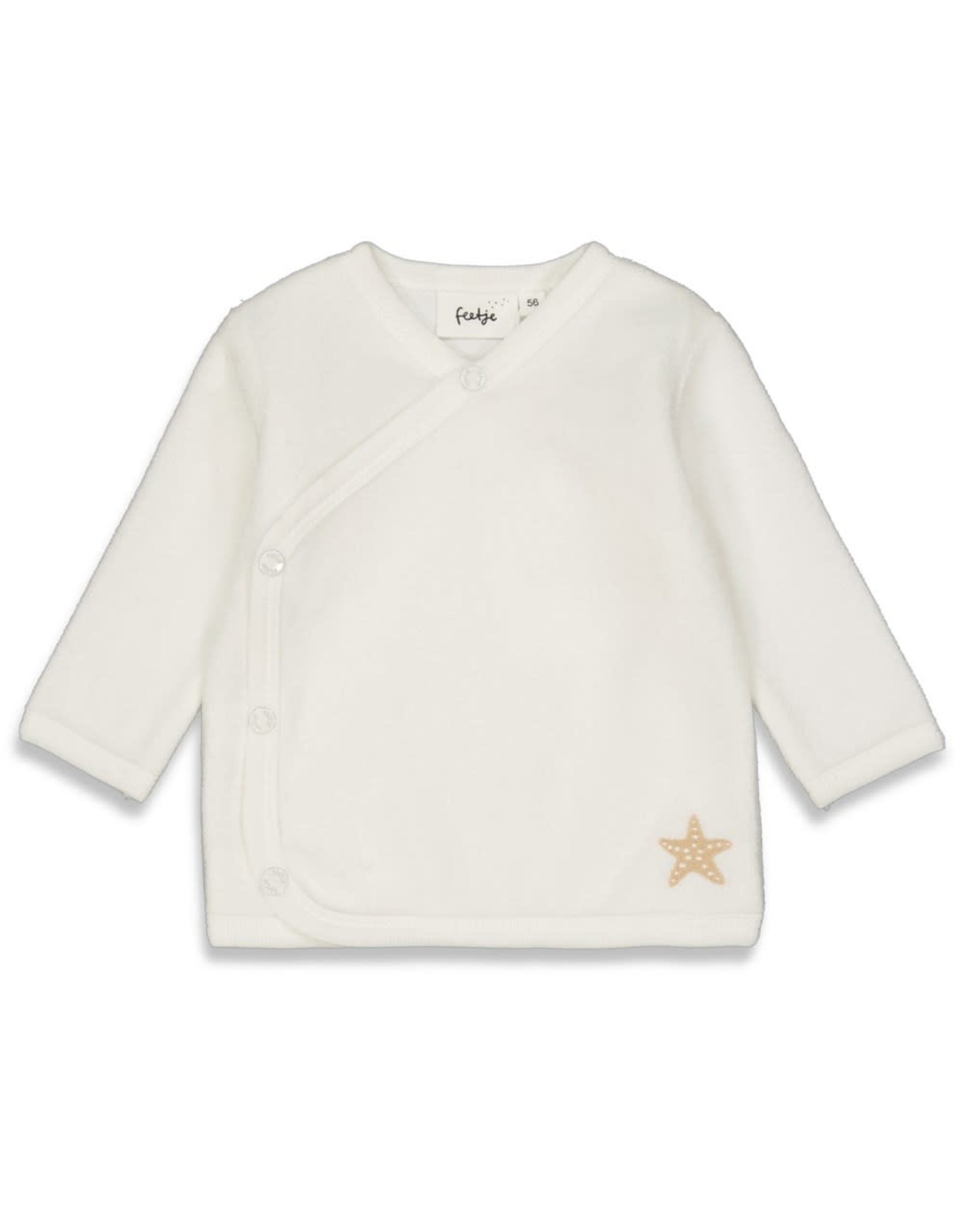 Feetje Overslagshirt - Ocean Child Offwhite