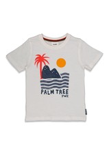 Sturdy T-shirt Palm - El Sol Offwhite