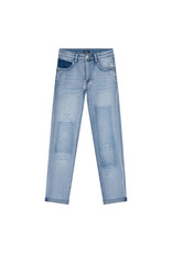 Indian Blue Jeans Blue Sue Damaged Straight Fit Light Denim