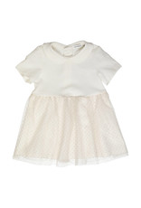 Gymp Dress Kiki Off White - Gold