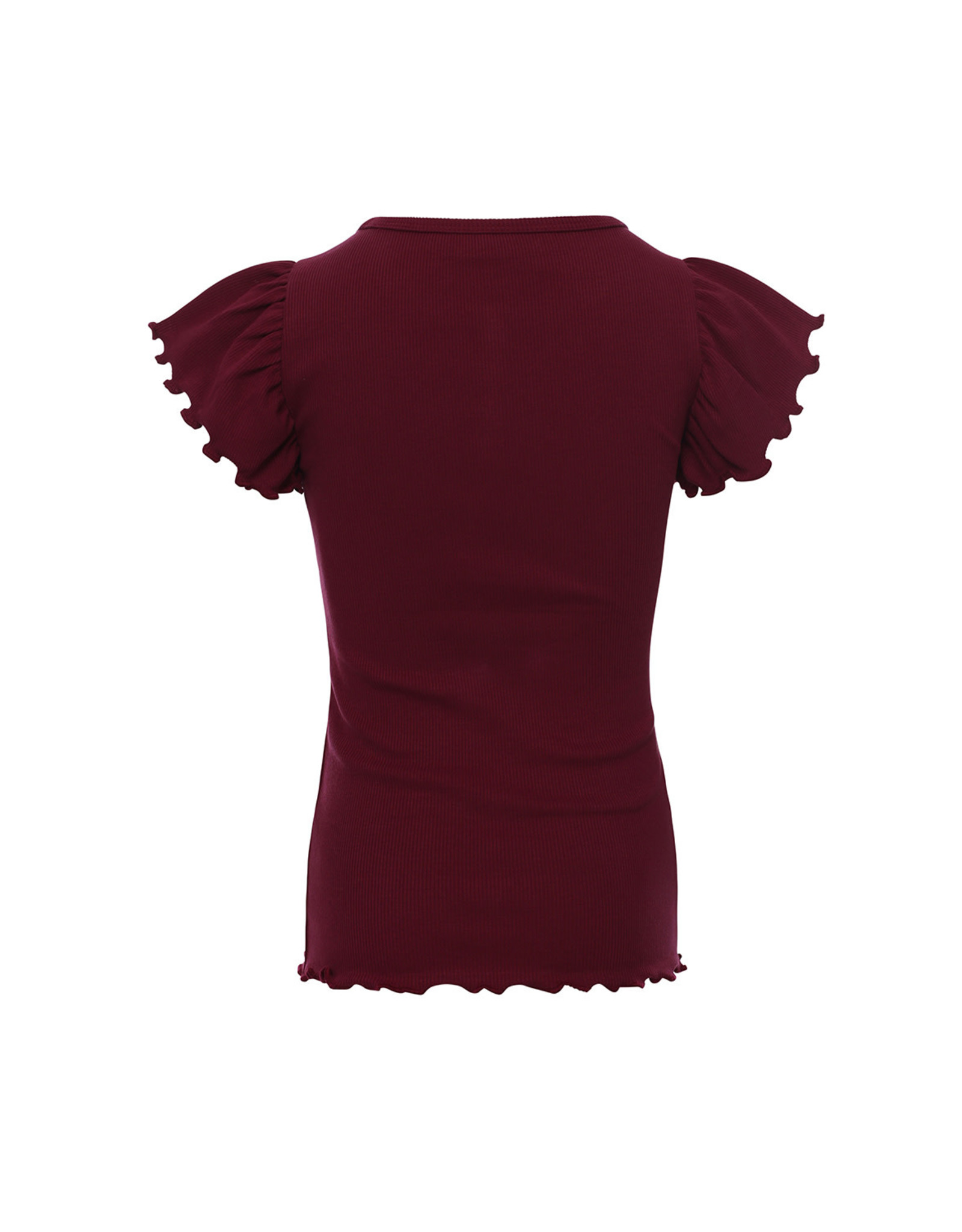 Little Looxs Little rib t-shirt Merlot z23