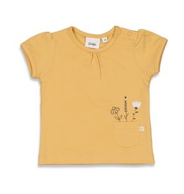 Feetje T-shirt - Bloom Okergeel