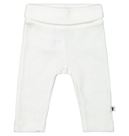 Klein Trousers Jaquard Off White NOS