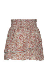 Nobell Nada short layered skirt with short lining Spa Blue