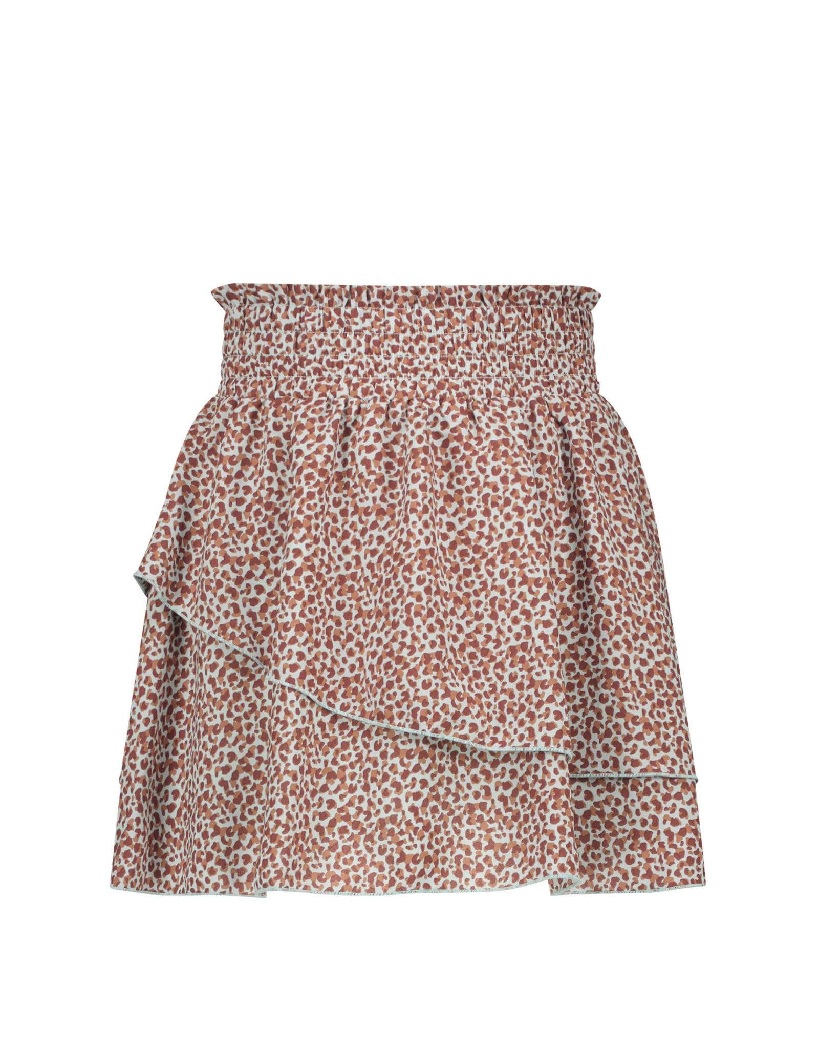 Nobell Nada short layered skirt with short lining Spa Blue