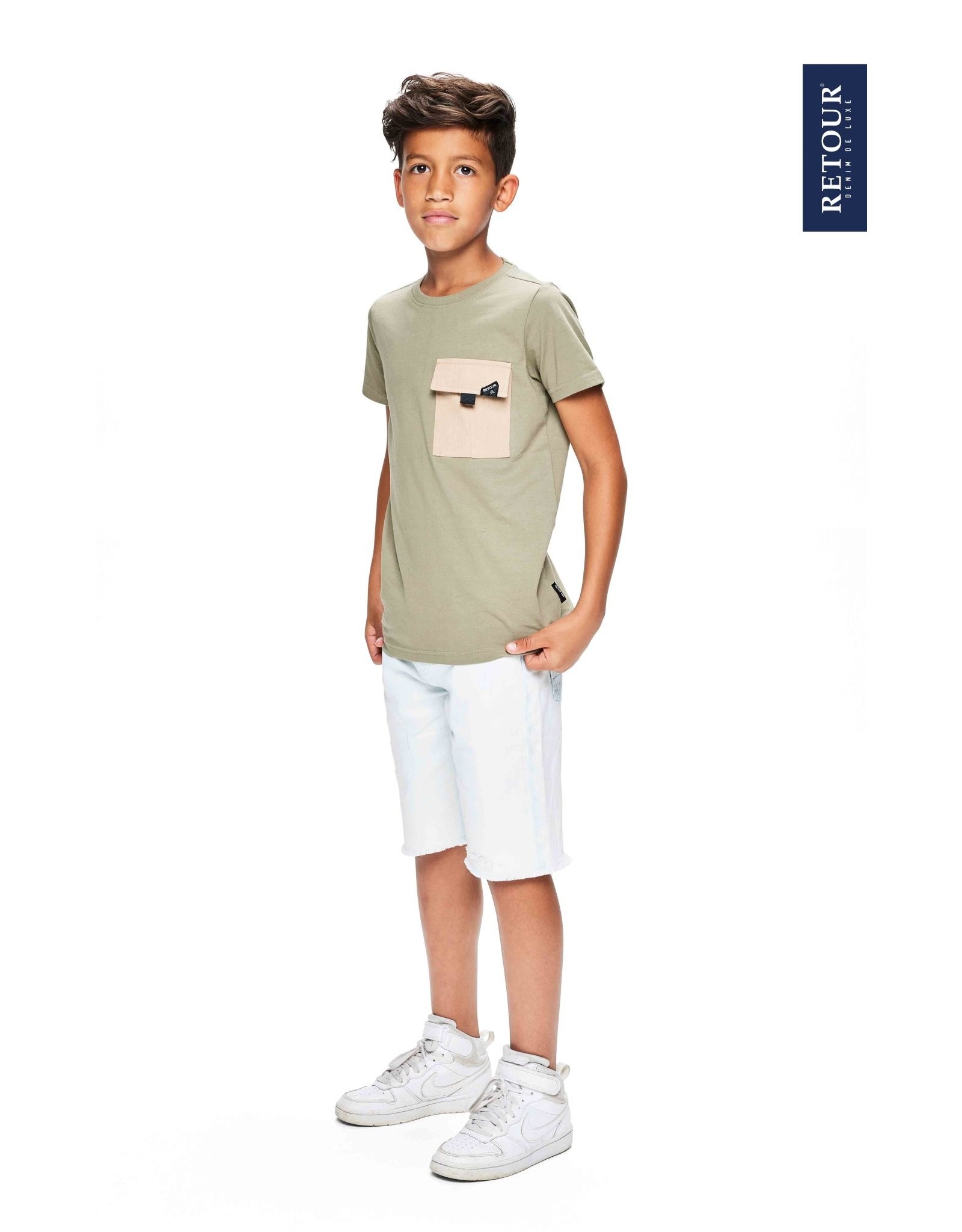 Retour Quinn ice blue light blue denim