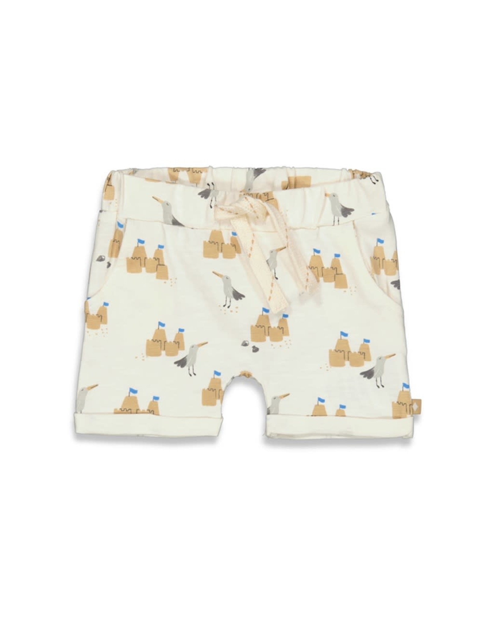 Feetje Short AOP - Beach Days Offwhite