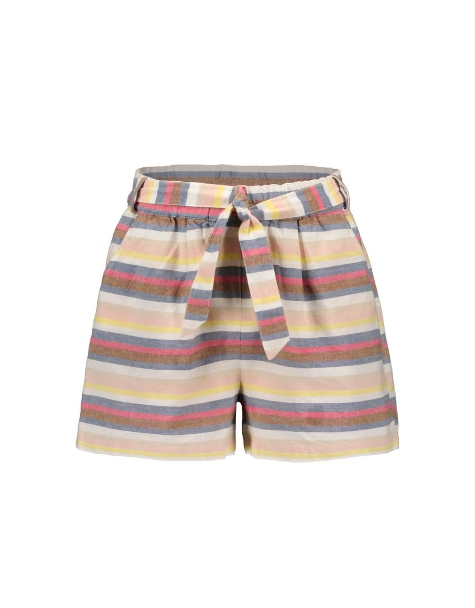 Like Flo Flo girls YD linnen short + belt Multi