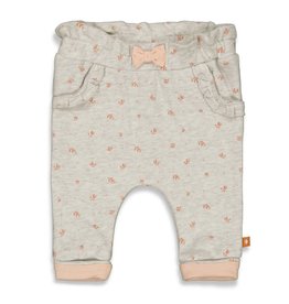 Feetje Broek rib - So Very Loved Grijs Grijs melange