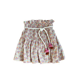 Barbara Skirt Mouse sand AOP
