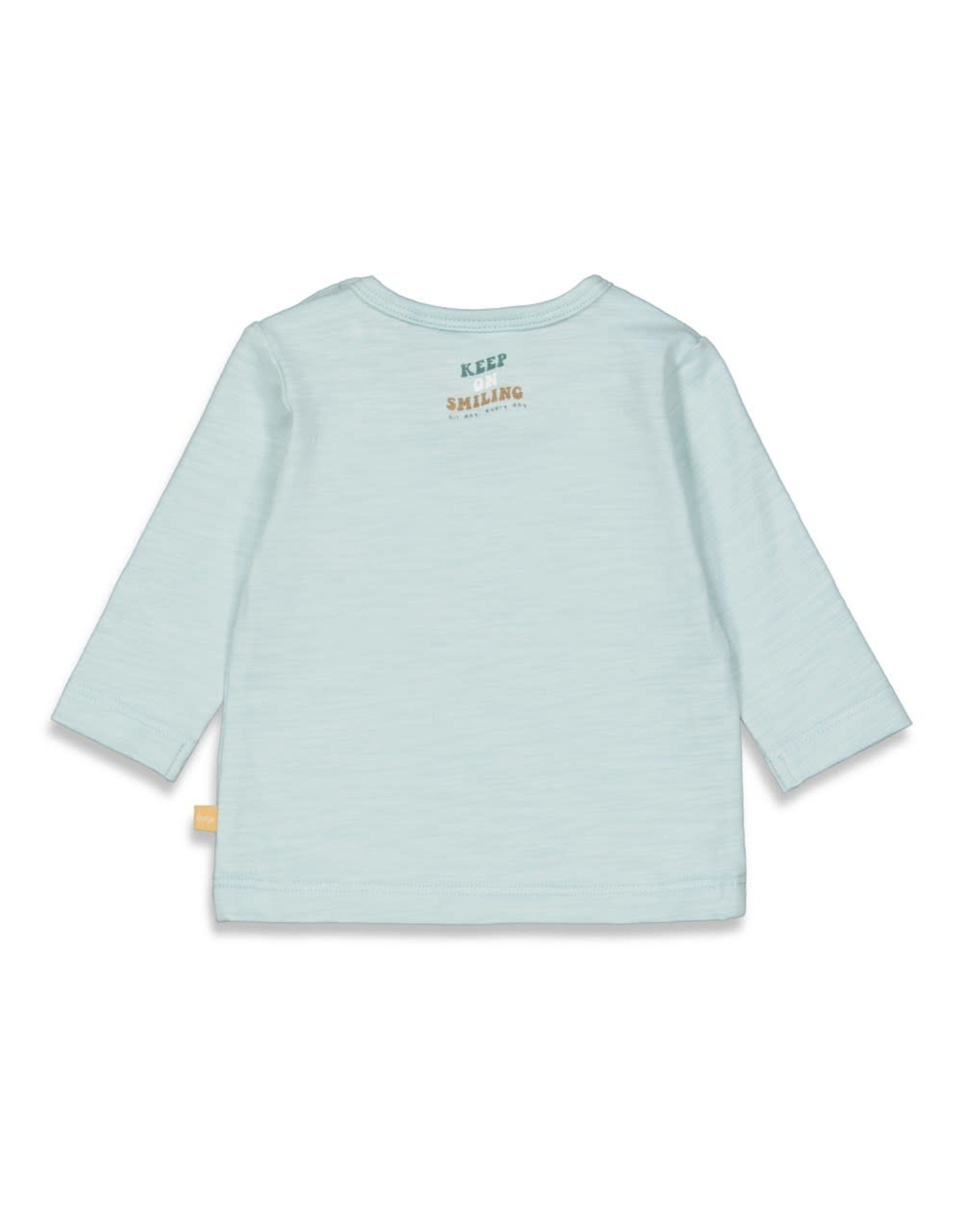 Feetje Longsleeve - Keep on Smiling Mint