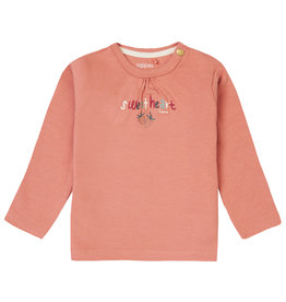 Noppies Girls Tee Naples long sleeve Chest print Rose Dawn