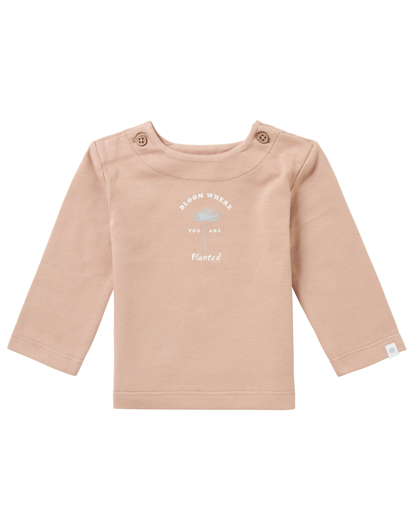 Noppies Unisex Tee Madison long sleeve Nougat
