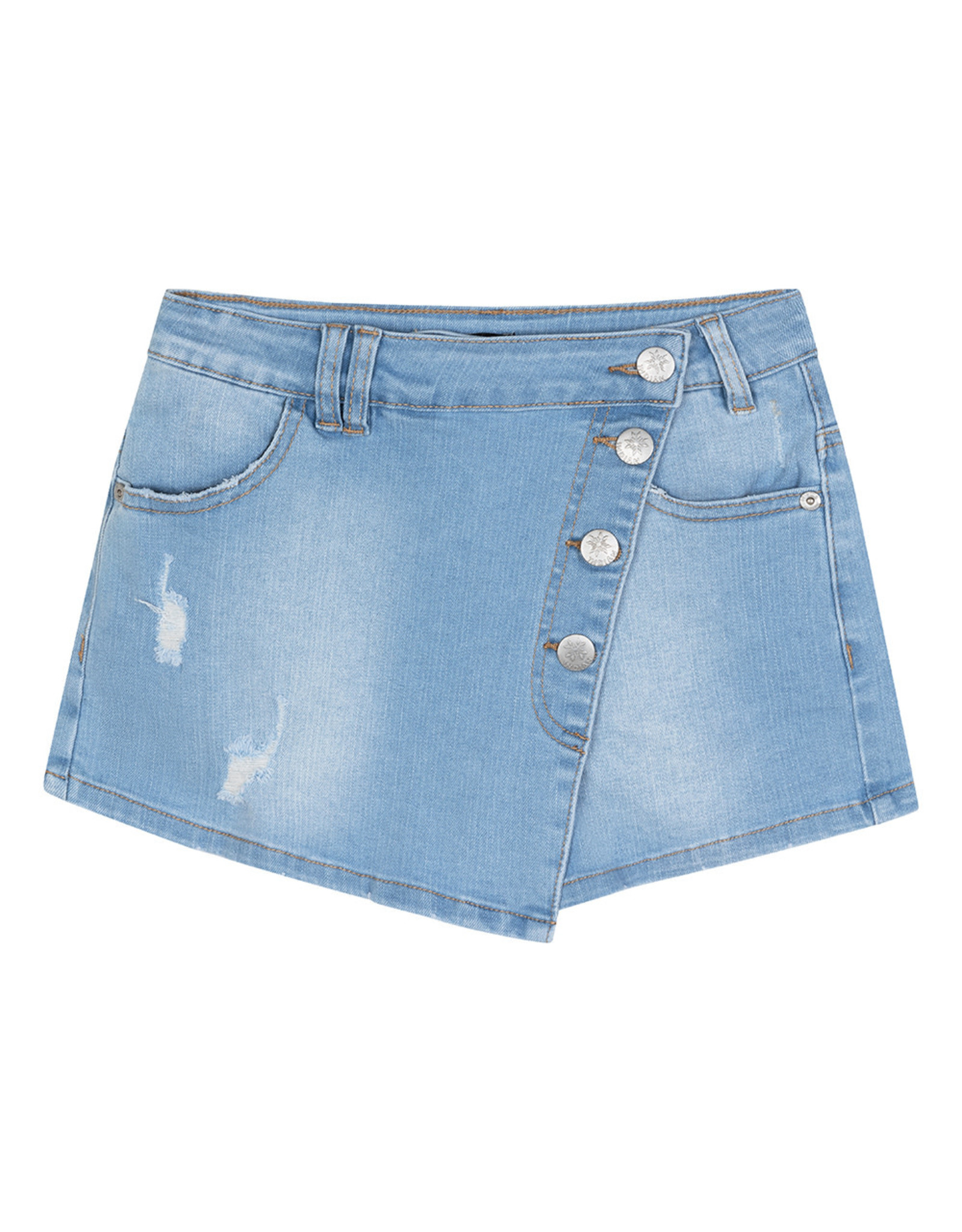 Indian Blue Jeans Denim Skort Medium Denim