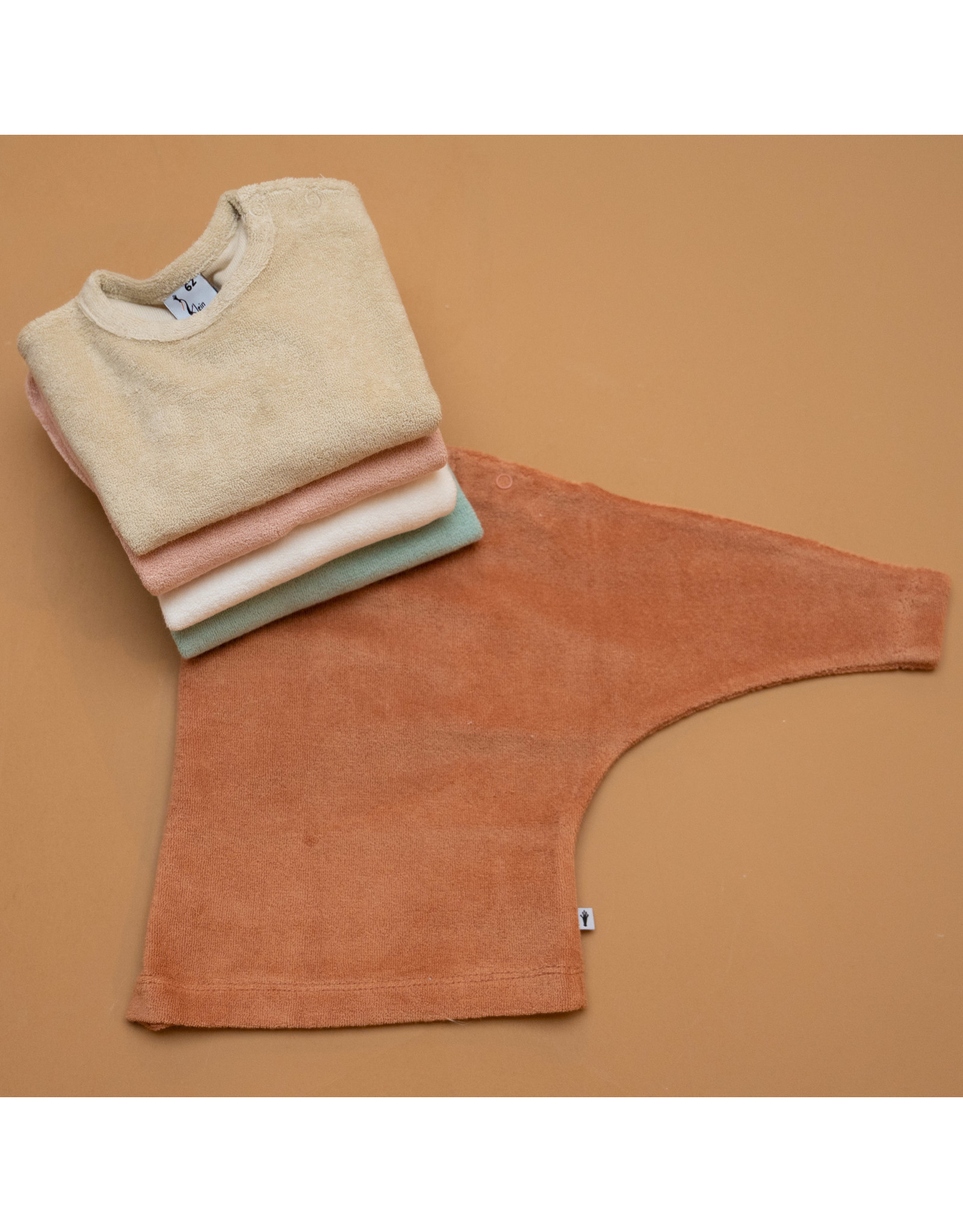 Klein Oversized Sweater Terry Sunburn