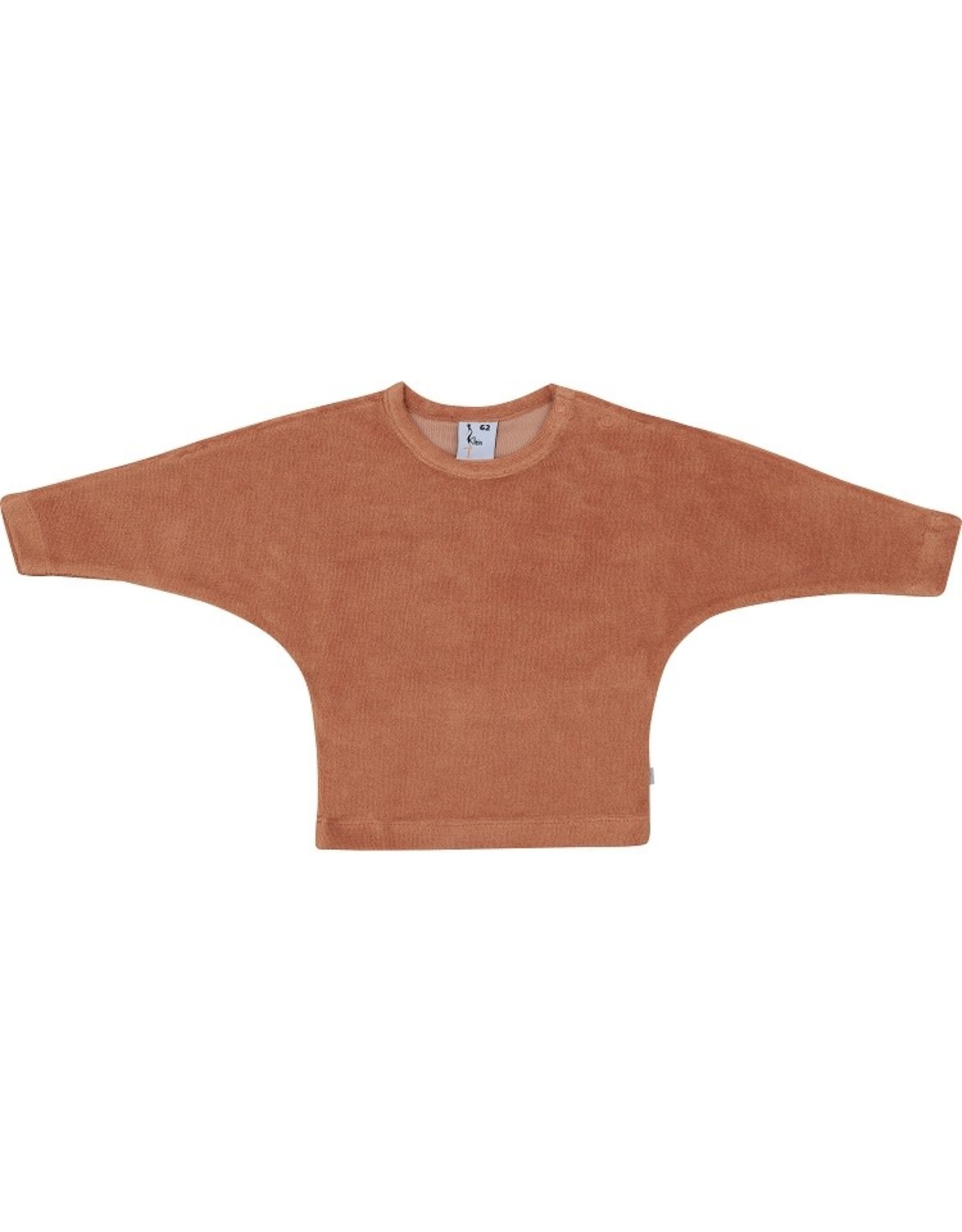 Klein Oversized Sweater Terry Sunburn