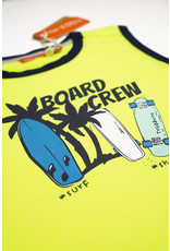 Tygo & vito neon Fancy Singlet BOARD CREW Safety Yellow