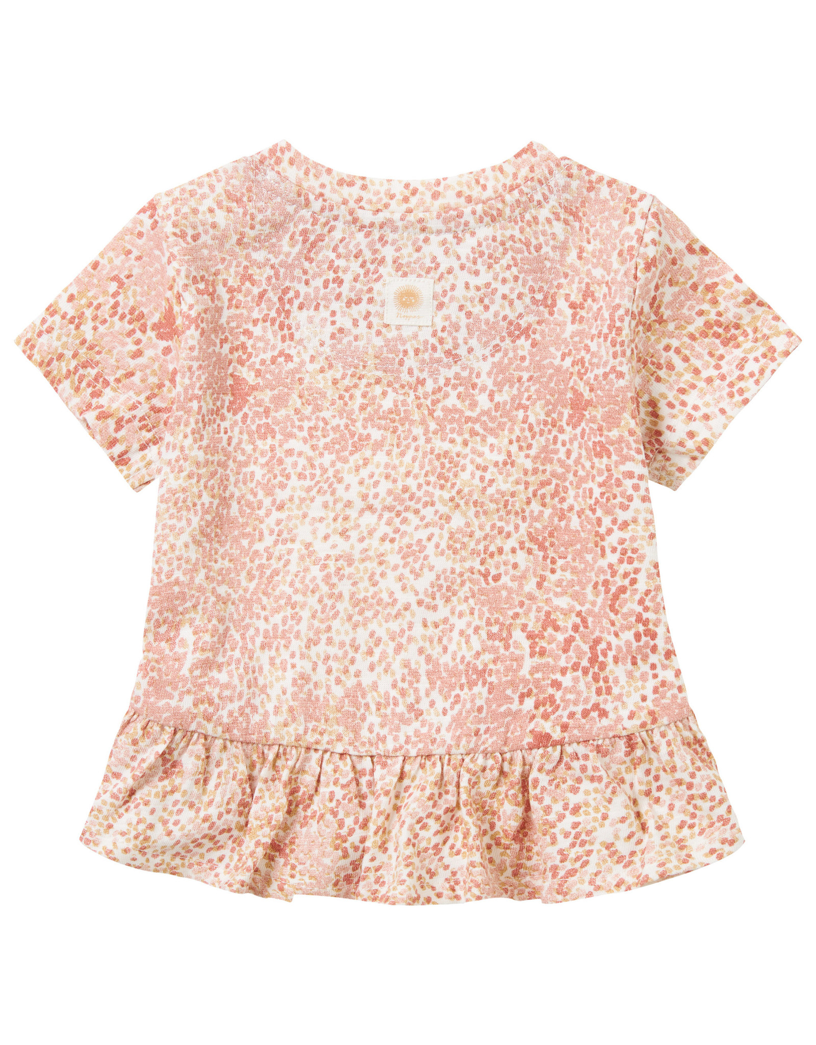 Noppies Girls Tee Nebraska short sleeve all over Rose Dawn
