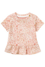 Noppies Girls Tee Nebraska short sleeve all over Rose Dawn