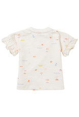 Noppies Girls Top New Delhi short sleeve all over Pristine