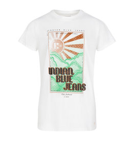 Indian Bluejeans T-shirt Indian Sunrise Off White
