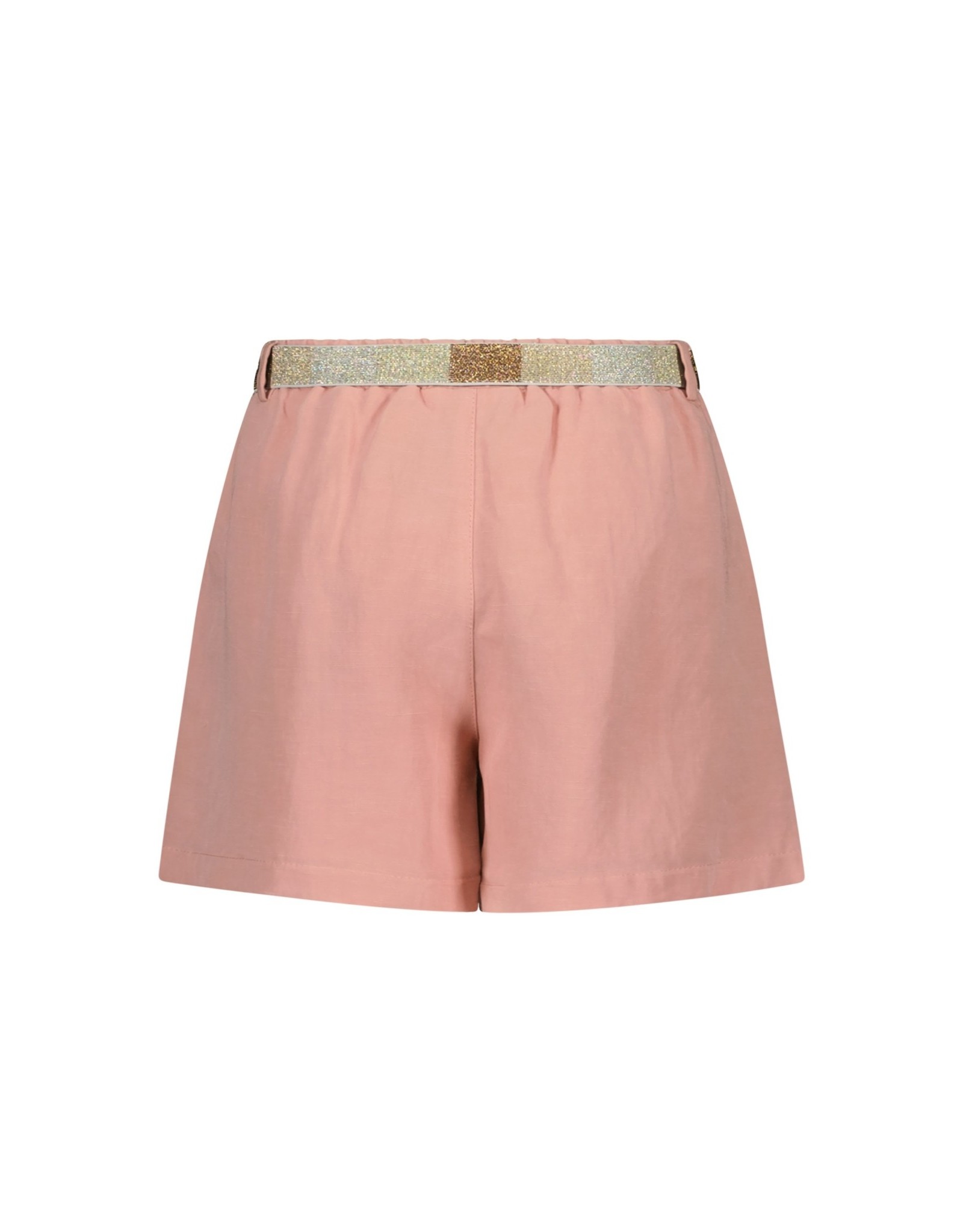 Like Flo Flo girls linnen short with belt Blossom