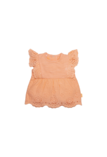 BESS Blouse Embroidery Peach z23