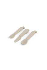 Done by Deer Kiddish cutlery set Deer friends Sand