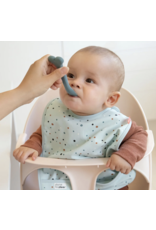Done by Deer Silicone baby spoon 3-pack Wally Blue Done by Deer Silicone baby spoon 3-pack Wally Blue