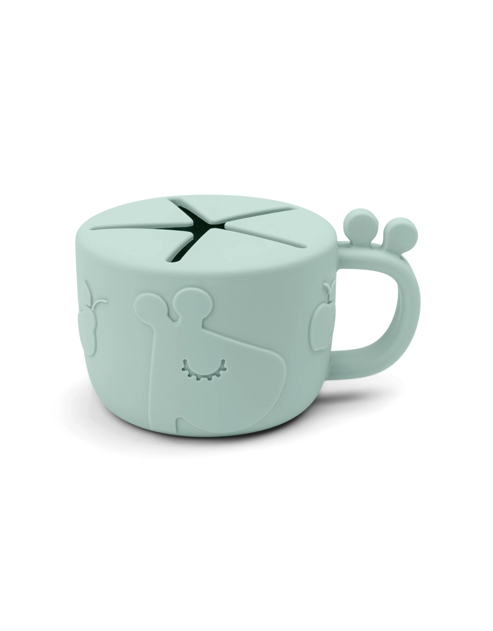 Done by Deer Peekaboo snack cup Raffi Blue