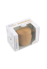 Done by Deer Peekaboo spout cup Elphee Mustard