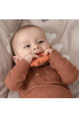 Done by Deer Teether 2-pack Deer friends Papaya/Sand Done by Deer Teether 2-pack Deer friends Papaya/Sand