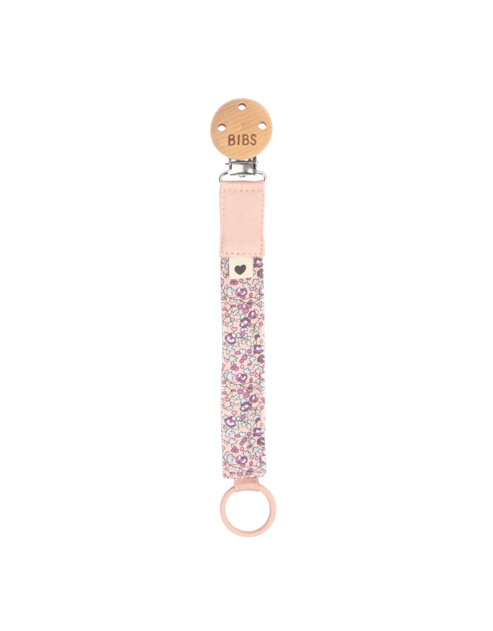 Bibs Bibs x Liberty Pacifier Clip Eloise Blush speenkoord