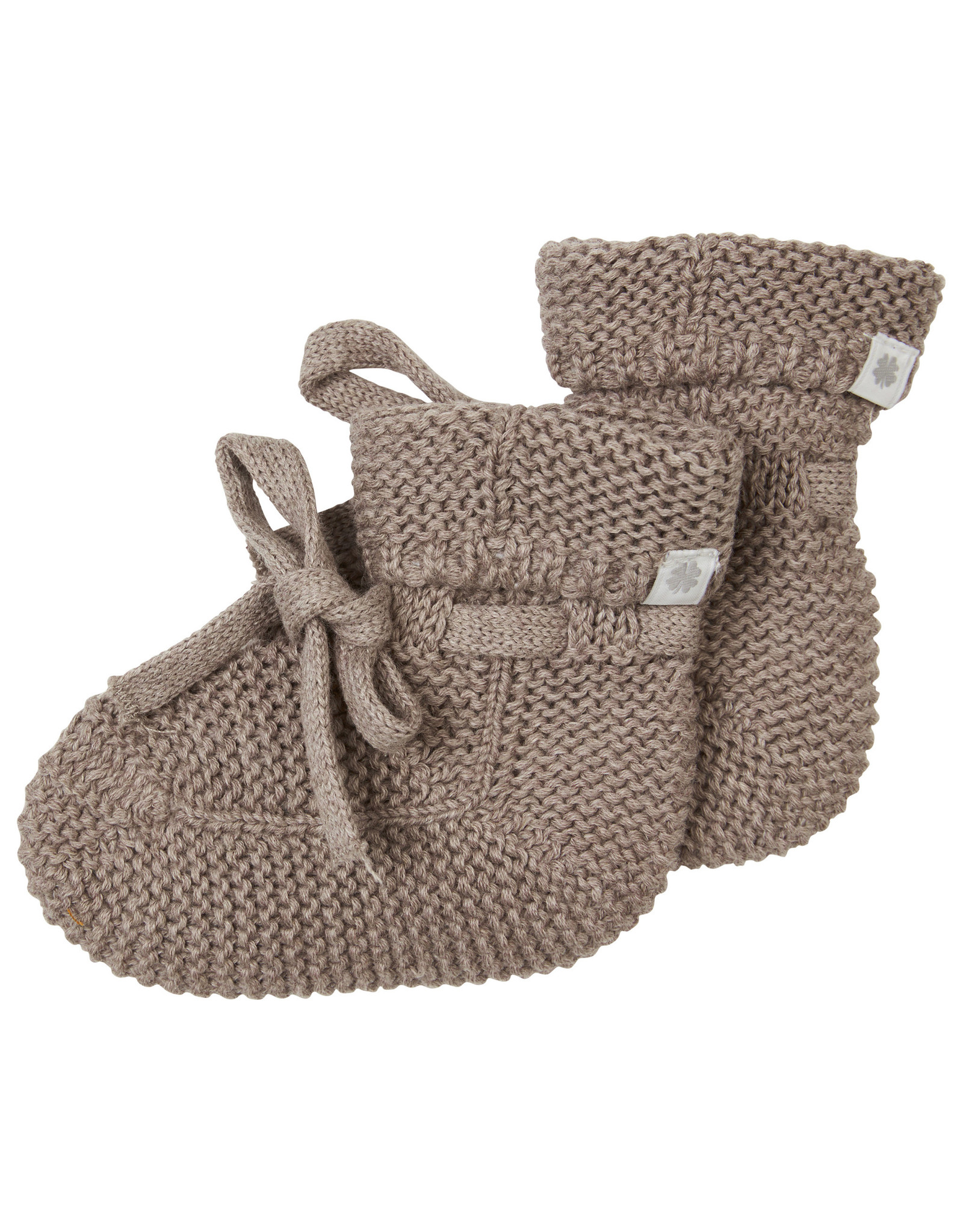 Noppies U Booties knit Nelson Taupe Melange NOS