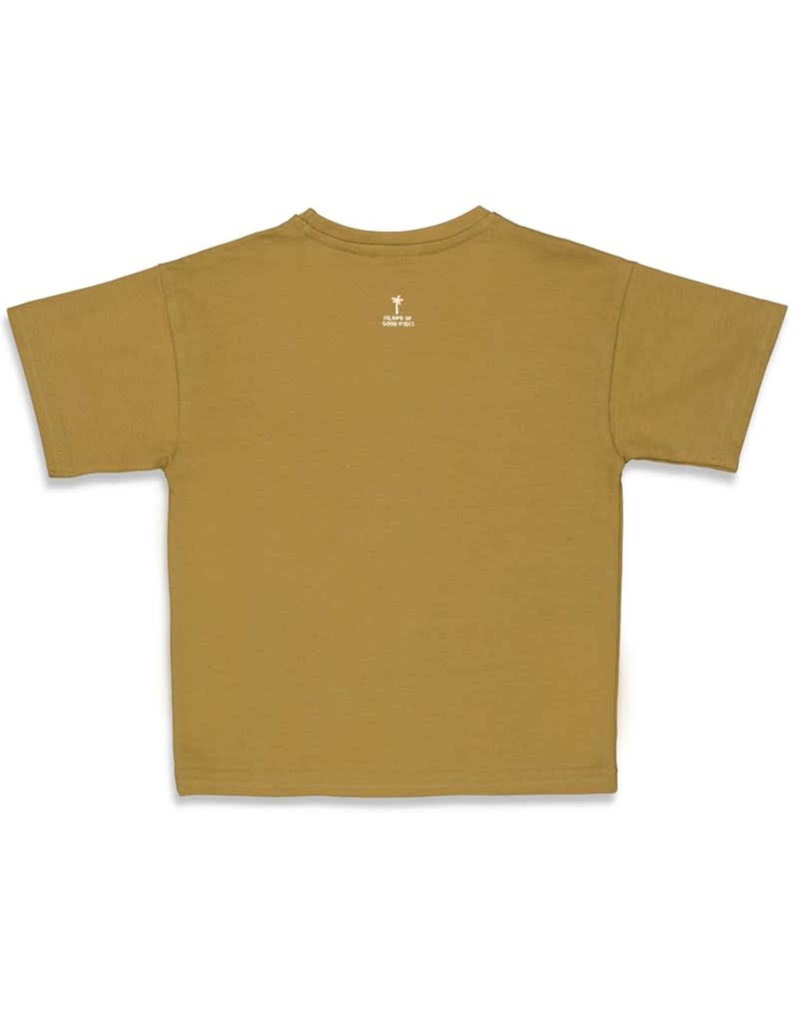 Sturdy T-shirt Sunside - Tiki Island Olijf