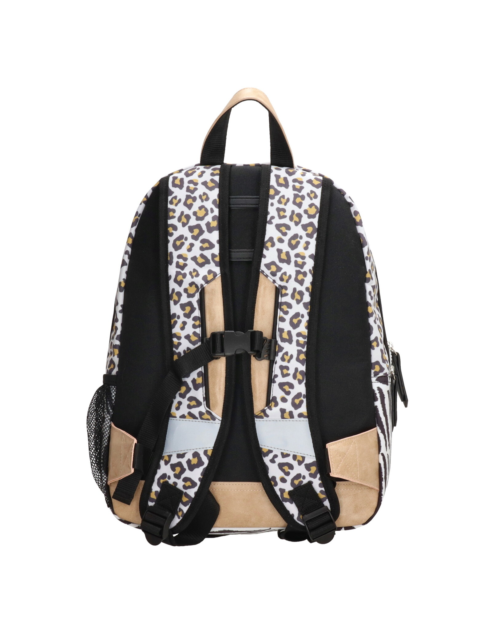 Zebra Rugzak Tiger Leopard -447 Wit Beige (M)