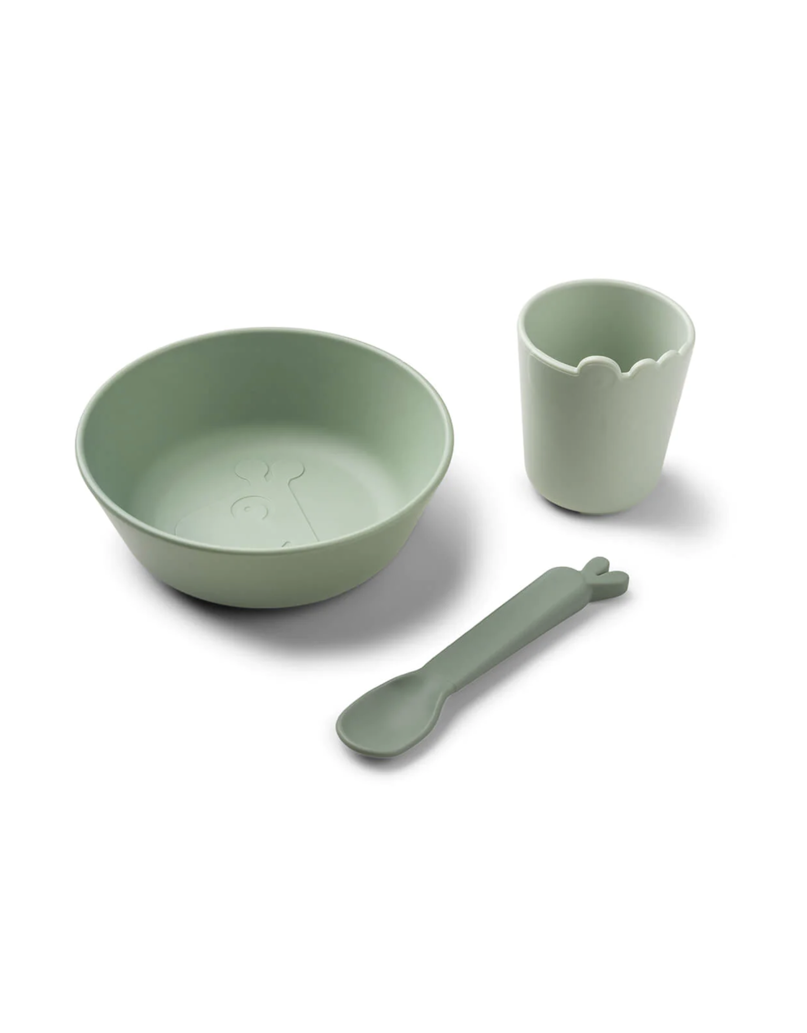 Done by Deer Kiddish first meal set Green