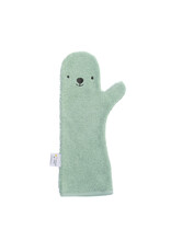 Invented 4 kids Shower Glove Green Bear