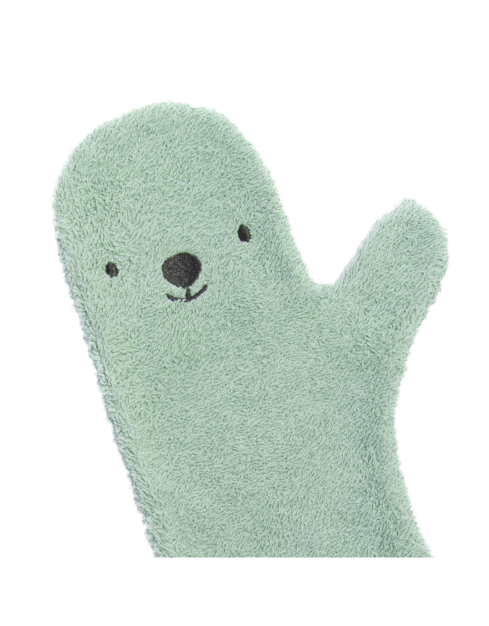 Invented 4 kids Shower Glove Green Bear