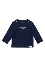 Noppies U Tee ls Hester text Navy NOS