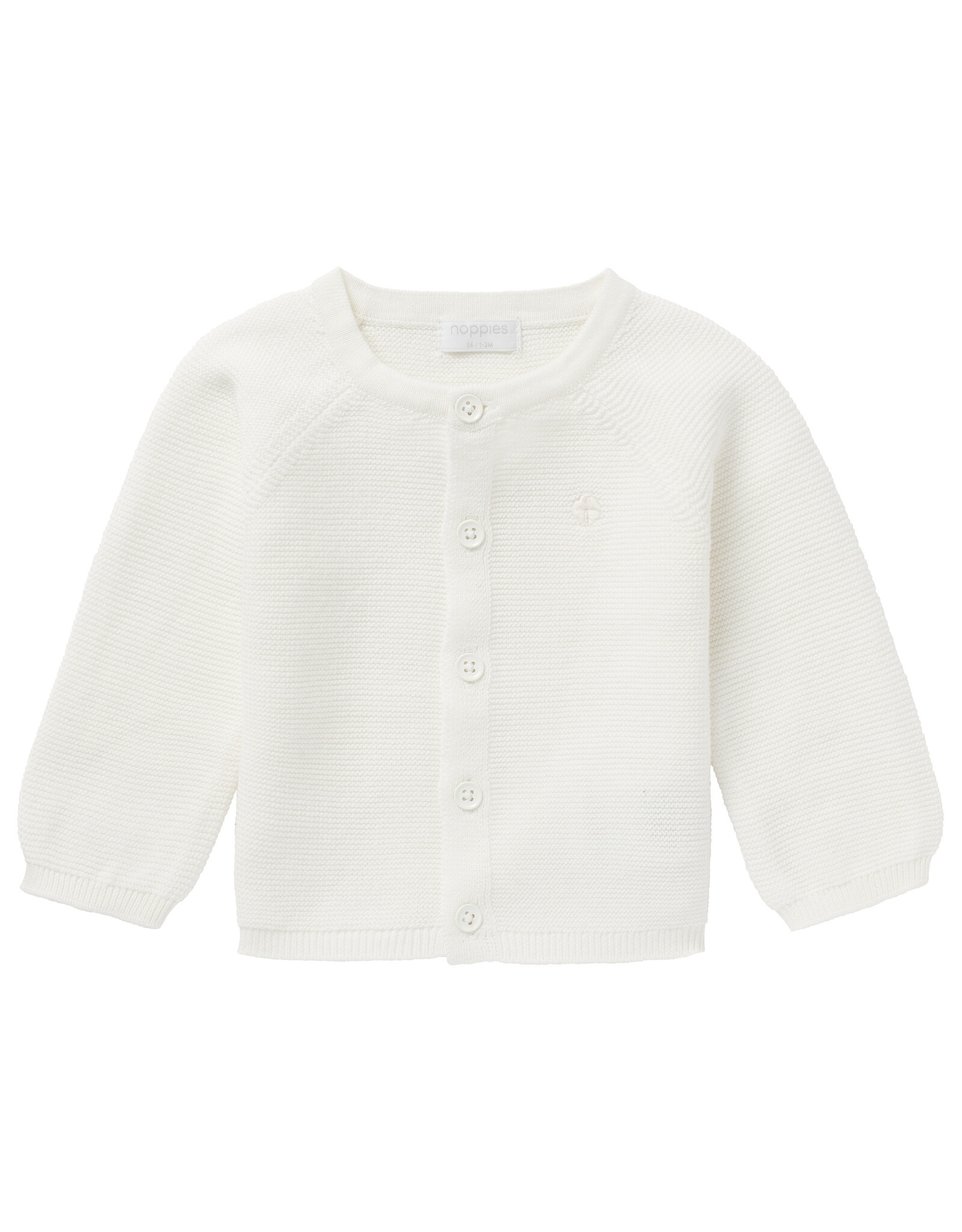 Noppies U Cardigan knit Naga White NOS