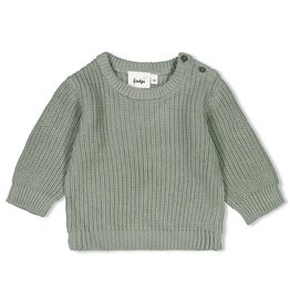 Feetje Sweater gebreid - Little Forest Friends Mint