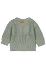 Feetje Sweater gebreid - Little Forest Friends Mint