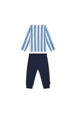 Boys pyjama set in giftbox Light blue + White M