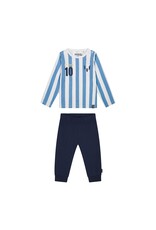 Koko Noko Boys pyjama set in giftbox Light blue + White M