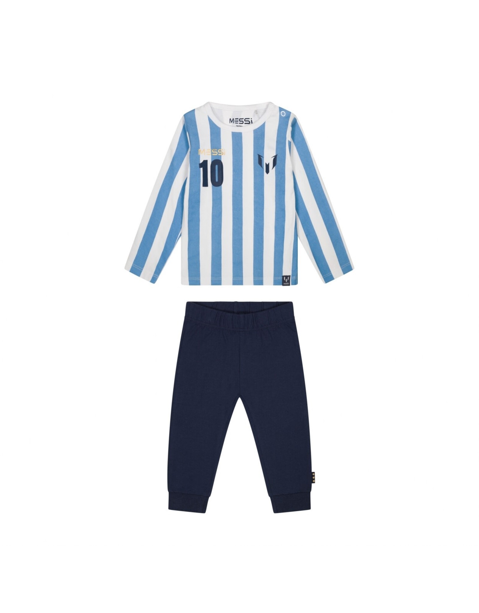 Koko Noko Boys pyjama set in giftbox Light blue + White M