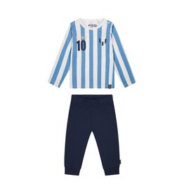 Koko Noko Boys pyjama set in giftbox Light blue + White M