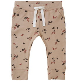 Noppies Unisex pants Taos allover print slim fit Light Taupe