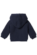 Noppies Boys cardigan Takoma long sleeve Black Iris NOs